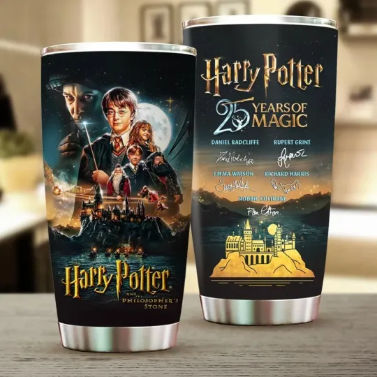 Discover Harry Poter 25th Anniversary Tumbler Cup