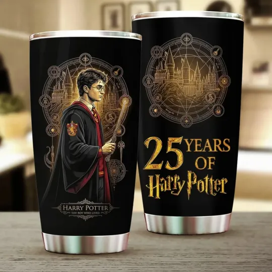 Discover Harry Poter 25th Anniversary Tumbler Cup