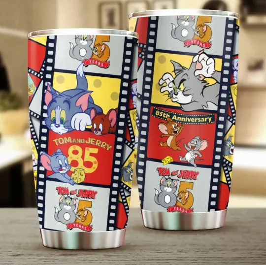Discover Tom And Jerrys 85Th Anniversary 2025 Tumbler Cup 20Oz