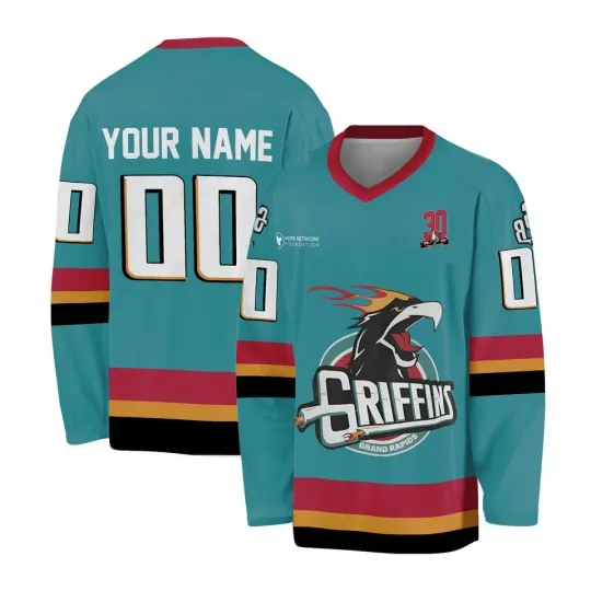 Discover Personalized Grand Rapids Griffins Hockey Jersey Unisex