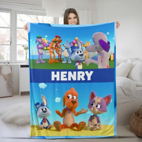 Discover Personalized Go Dog Go Blanket, Go Dog Go Blanket, Baby Blanket, Custom Blanket