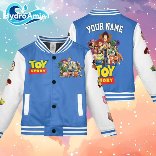 Discover Custom Toy Story Baseball Jacket, Disney Toy Story Varsity Jacket, Disney Baseball Jacket Team Outfit