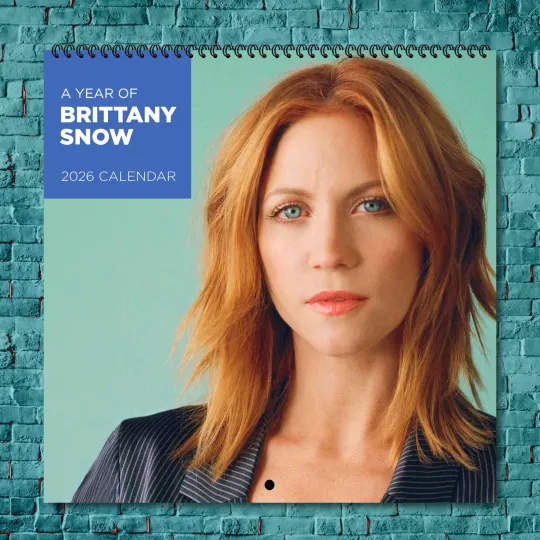 Brittany Snow 2026 Hollywood Stars Calendar, 12-Month Wall Wall Calendar