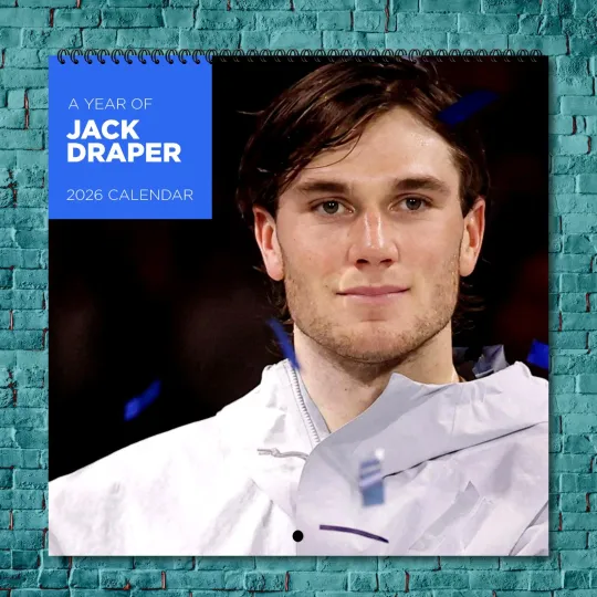 Discover Jack Draper 2026 Wall Calendar, 12-Month Sports & Celebrity Fan Collectible