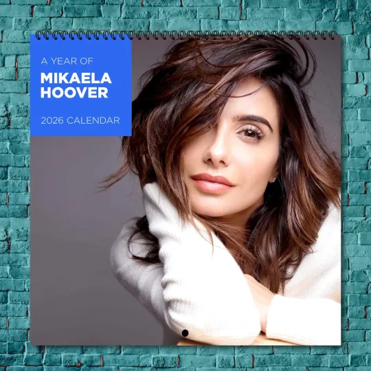 Discover Mikaela Hoover 2026 Wall Calendar, 12-Month Calendar Fan Gift