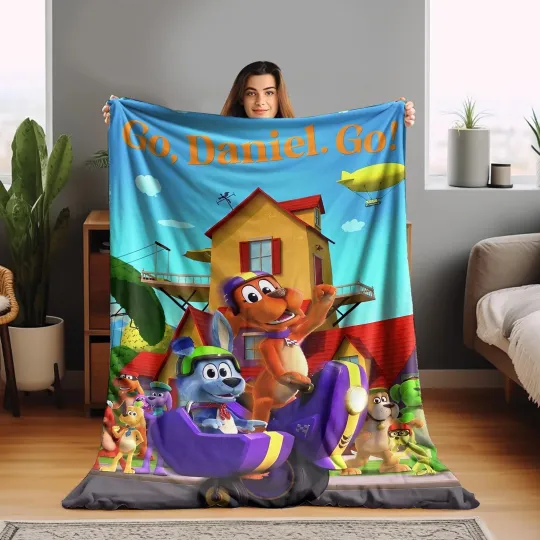 Discover Personalized Go Dog Go Blanket/Go Dog Go Blanket/Baby Go Dog Go Blanket/Blanket
