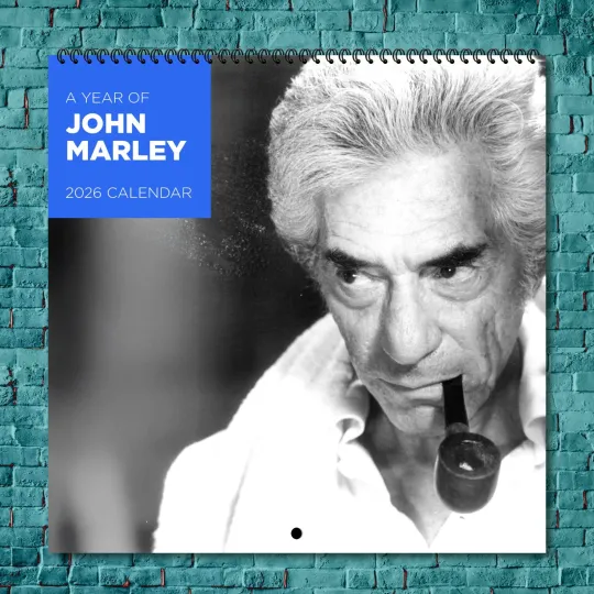 Discover John Marley 2026 Wall Calendar, 12-Month Celebrity Calendar Fan Gift