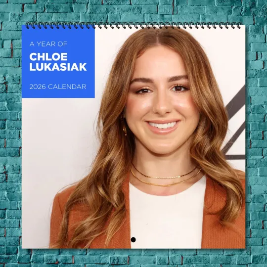 Discover Chloe Lukasiak 2026 Wall Calendar, 12-Month Celebrity Photo Gift for Fans
