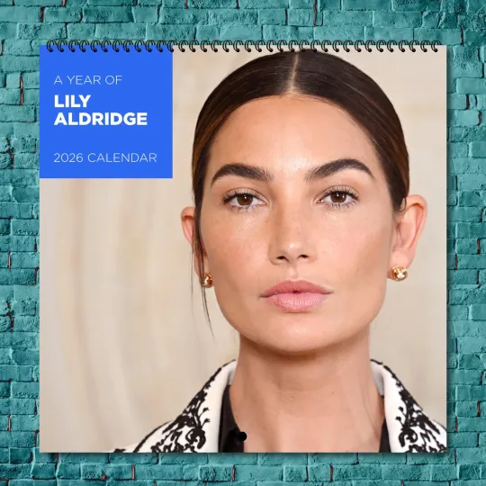 Lily Aldridge 2026 Wall Calendar, 12-Month Celebrity Photo Calendar