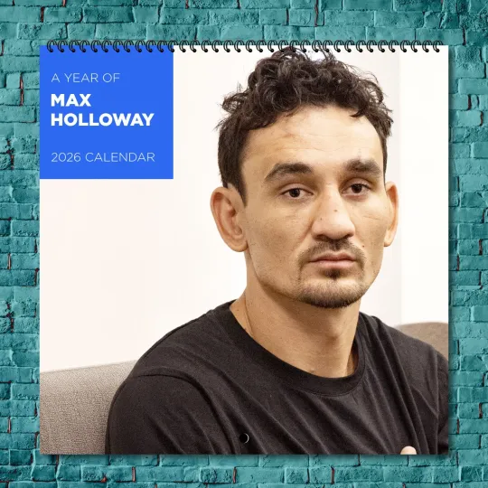 Discover Max Holloway 2026 Wall Calendar 12-Month Celebrity Calendar Fan Gift