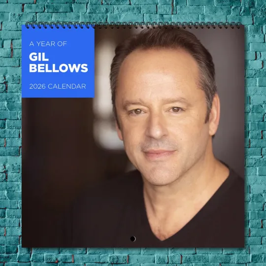 Discover Gil Bellows 2026 Wall Calendar, 12-Month Celebrity Calendar Fan Gift