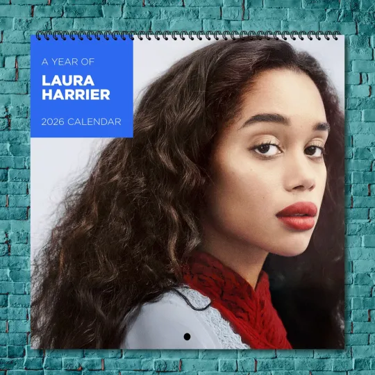 Discover Laura Harrier 2026 Wall Calendar, 12-Month Celebrity Fan Gift