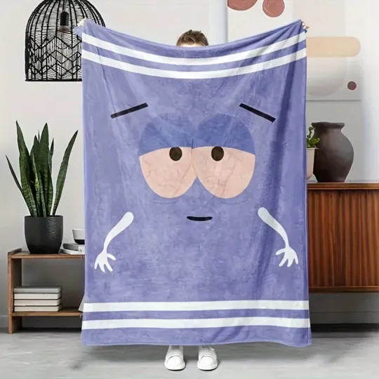 Discover Anime Fleece Blanket, Gift for Kid