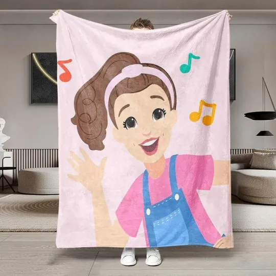 Discover Rachel Theme Fleece Blanket, Gift for Kid