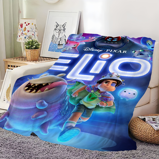 Discover E-Elio Cartoon Movie Fleece Blanket