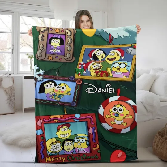 Discover Vintage 90s Tattoo Sea Animal Blanket, Retro Ocean Nature Blanket, Sealife,