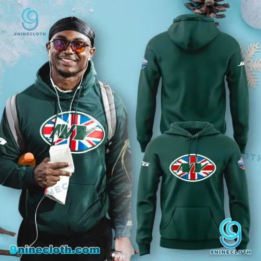 football New York Jet 2025 football London Game Hoodie 3D All Size