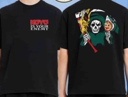 Discover Koyo Is Your Enemy Exclusive Tee Death Tour 2026 Merch Two Sided T-Shirt