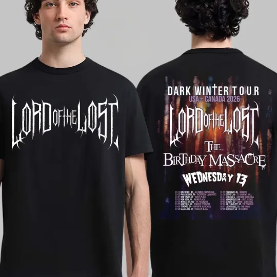 Lord Of The Lost Dark Winter Tour 2026 T-shirt