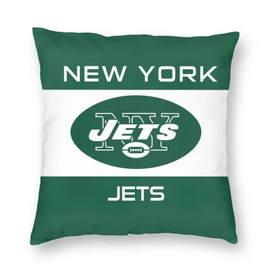 Discover New York Jets Pillow