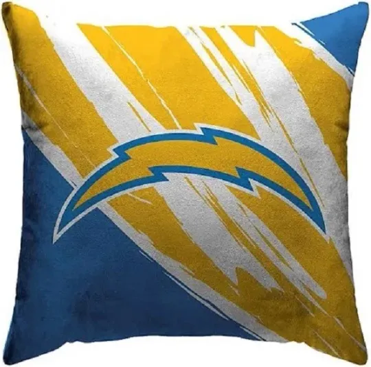 Discover Los Angeles Chargers Retro Jazz Pillow - football