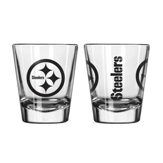 Discover Pittsburgh Steeler Boelter football Gameday 2oz Shot Glass(1) FREE SHIP!!