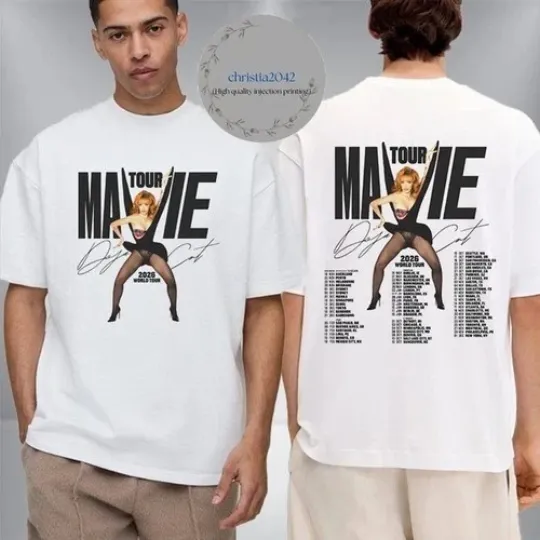 Discover Doja Cat Ma Vie Tour 2026 World Schedule Tour Dates Unisex T Shirt