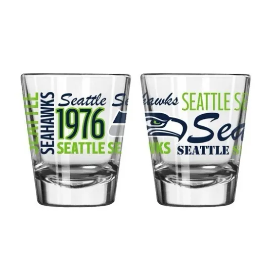 Discover Seattle Seahawks Boelter football Spirit Shot Glass