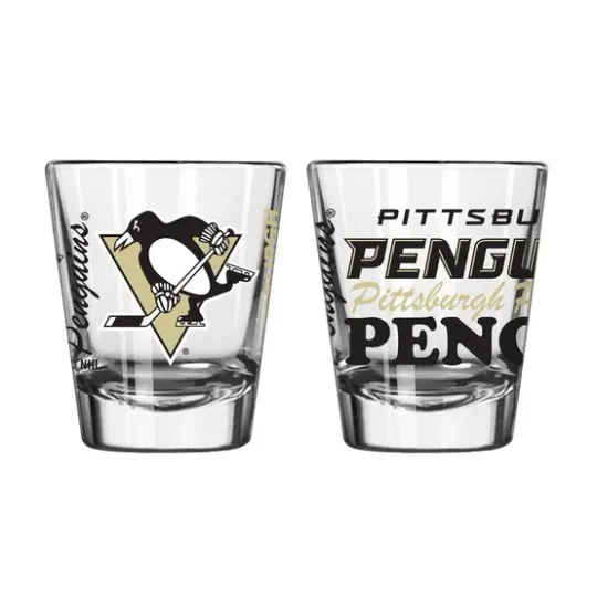Discover Pittsburgh Penguins Boelter NHL Spirit 2oz Shot Glass(1)