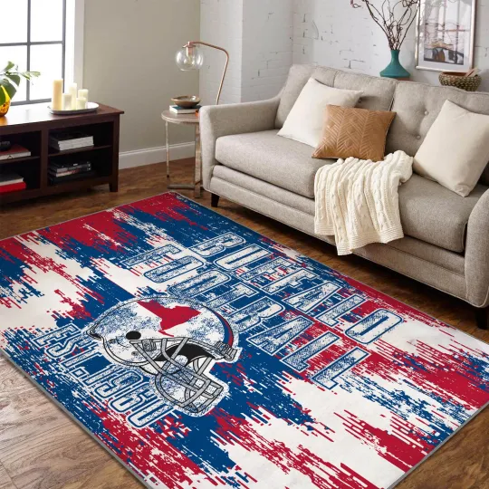 Discover New BUF Buffalo Football Rug Living Room Rug