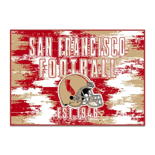 Discover New San Francisco Machine Washable Football Rug