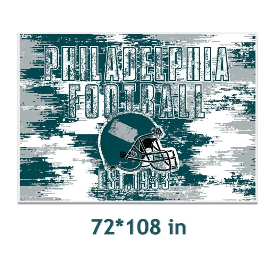 Discover Philadelphia Football Rug Carpet Man Cave Decor