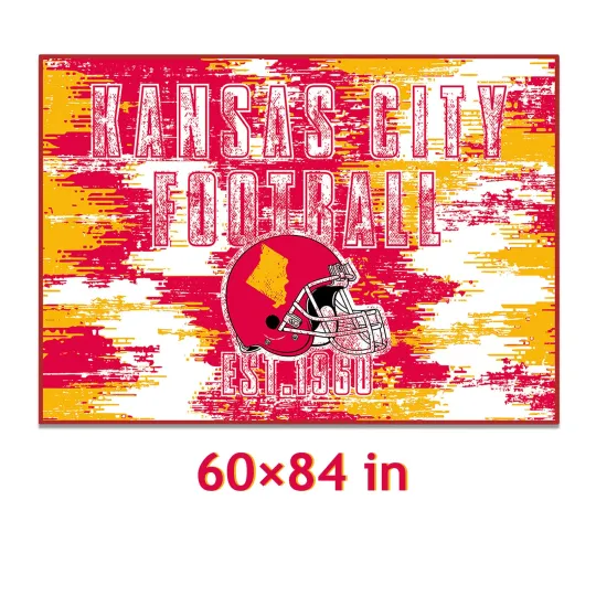 Discover New Kansas Football Rug