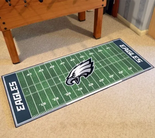 Discover Philadelphia Eagles Football Field Runner Rug