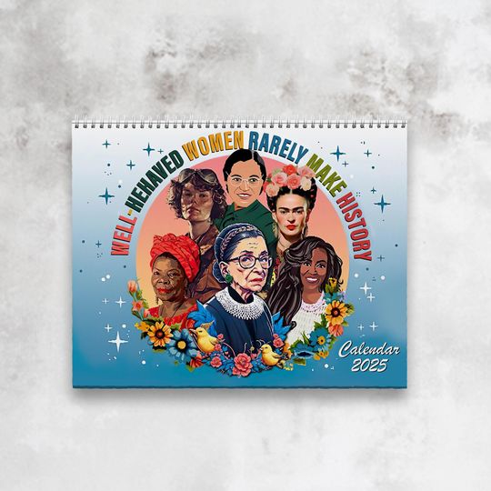 Discover Well-Behaved Woman Calendar 2026, Feminist Calendar 2026