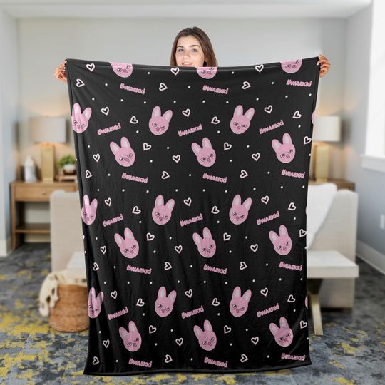 Discover Kpop Stray Kids SKZoo Blanket, Stray Kids World Tour 2026, SKZ Merch, Stray Kids Kpop PAN016