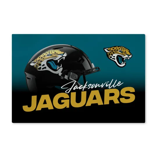 Discover Northwest football Jacksonville Jaguars Headspace Washable Area Floor Rug, 20" x 32"