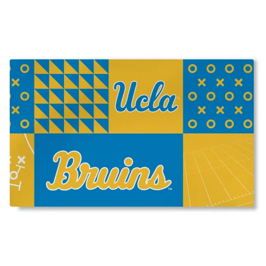 Discover Northwest NCAA UCLA Bruins Tide Colorblock Washable Area Living Rug