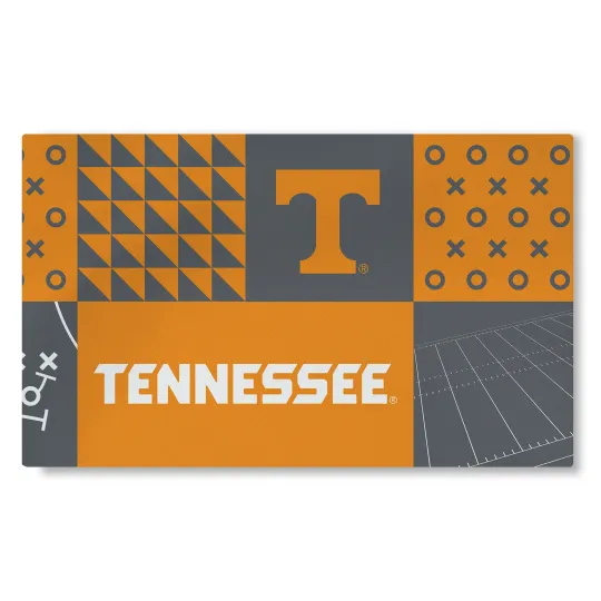 Discover Northwest NCAA Tennessee Volunteers Colorblock Washable Area Living Rug