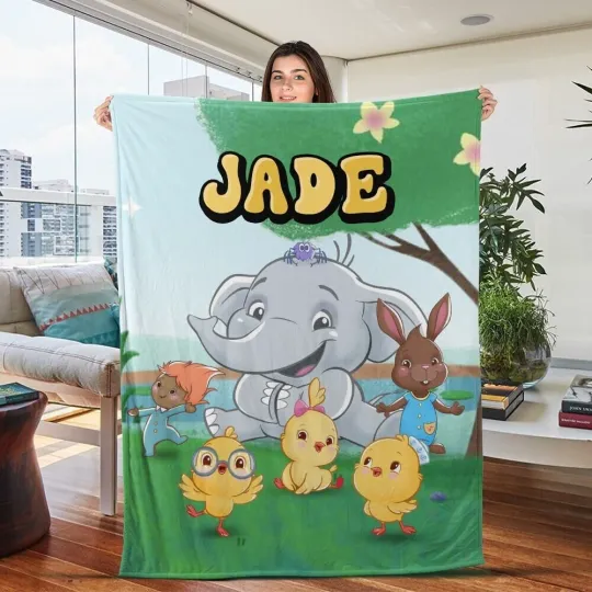 Discover Canticos Blanket, Chic Birthday Plush Fleece  Blanket, Cartoon Blanket,