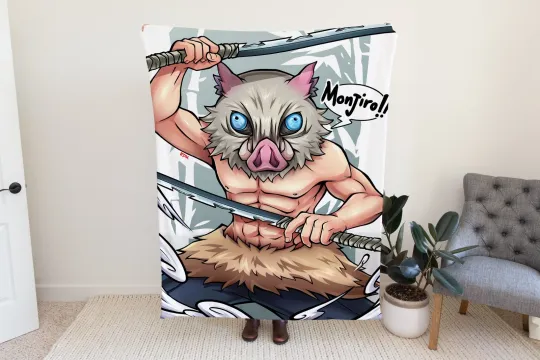 Discover Anime Beast Fighter Plush Fleece Blanket & Manga  Fleece Blanket