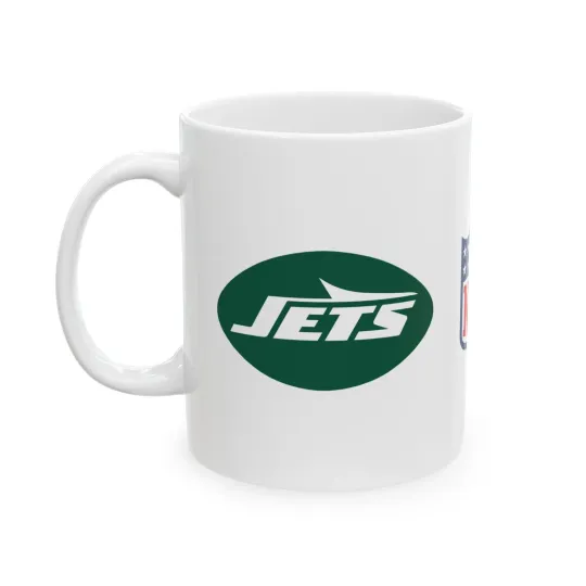 Discover New York Jets football 11 oz Mug Gift Ceramic Coffee Tea Cup for Football Fans