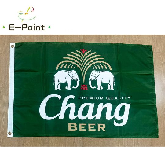 Discover Chang Beer Flag 3ft*5ft (90*150cm) Christmas Decorations for Home Flag Banner Gifts