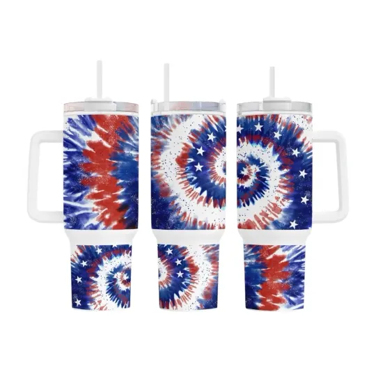 Discover Custom Made 40oz Stainless Steel Tumbler~4th Of July~USA~Patriotic~Firework~Gift