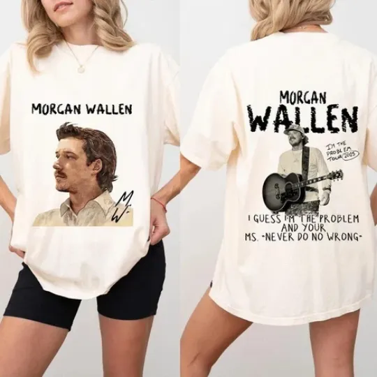Discover Wallen Western I’m The Problem Tour 2026 T-shirt