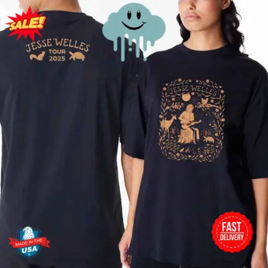 Discover Jesse Welles Tour 2026 Classic T-Shirt