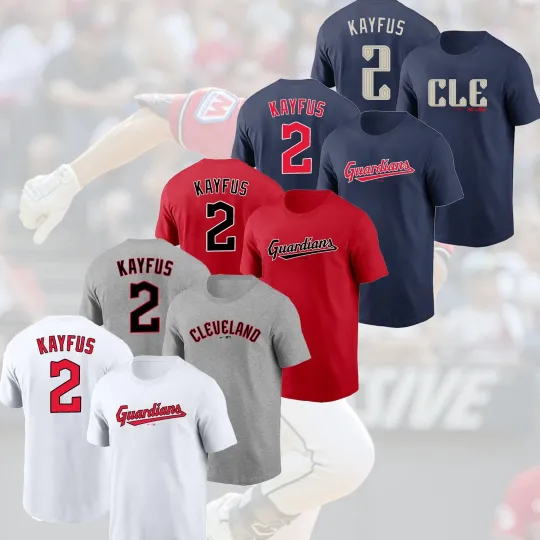 Discover NEW SALE! C.J. Kayfus #2 Cleveland Guardians 2025 Name & Number Gift For Fans
