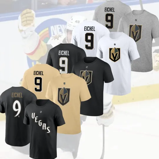 Discover HOT ITEM! Jack Eichel #9 Vegas Golden Knights 2025 Name & Number For Fans