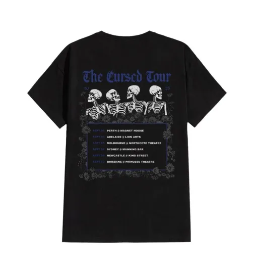 Discover Paleface Swiss the Cursed Tour2026 Band T-Shirt