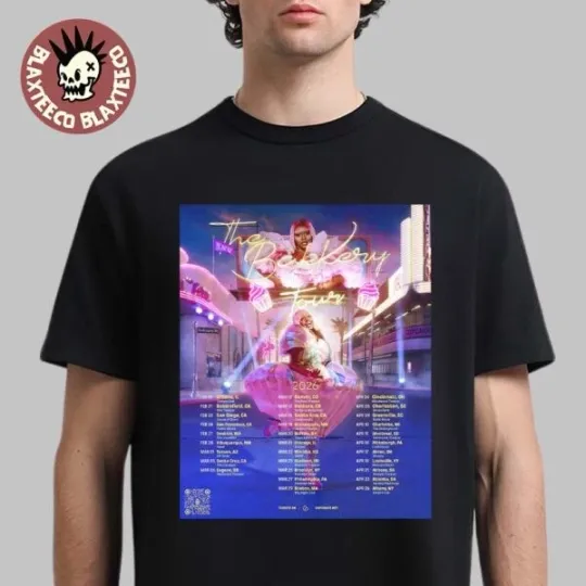 Discover CupcakKe The BakKery Tour 2026 North American Schedule Dates T-Shirt